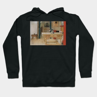 Sunday Rest by Carl Larsson Hoodie